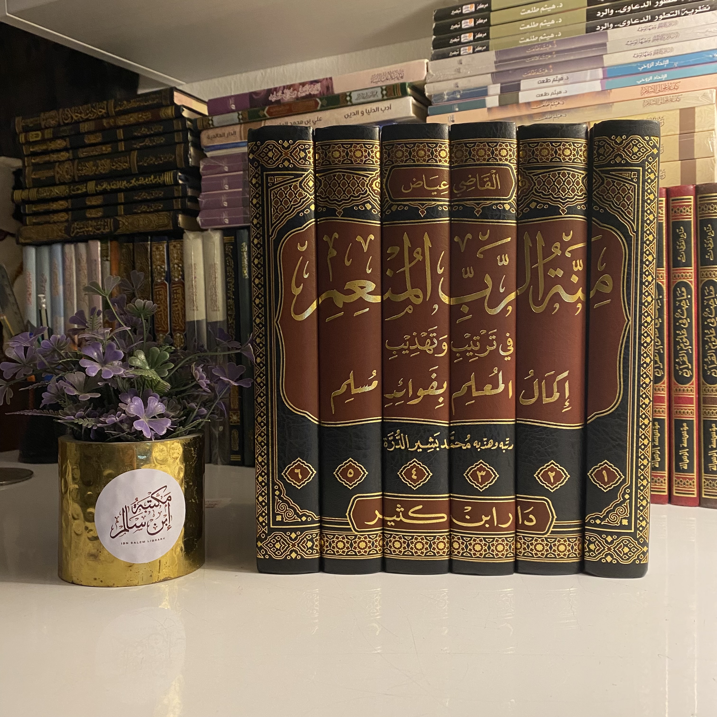 منة الرب المنعم في ترتيب وتهذيب المعلم بفوائد مسلم 1/6